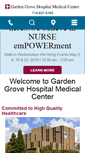 Mobile Screenshot of gardengrovehospital.com